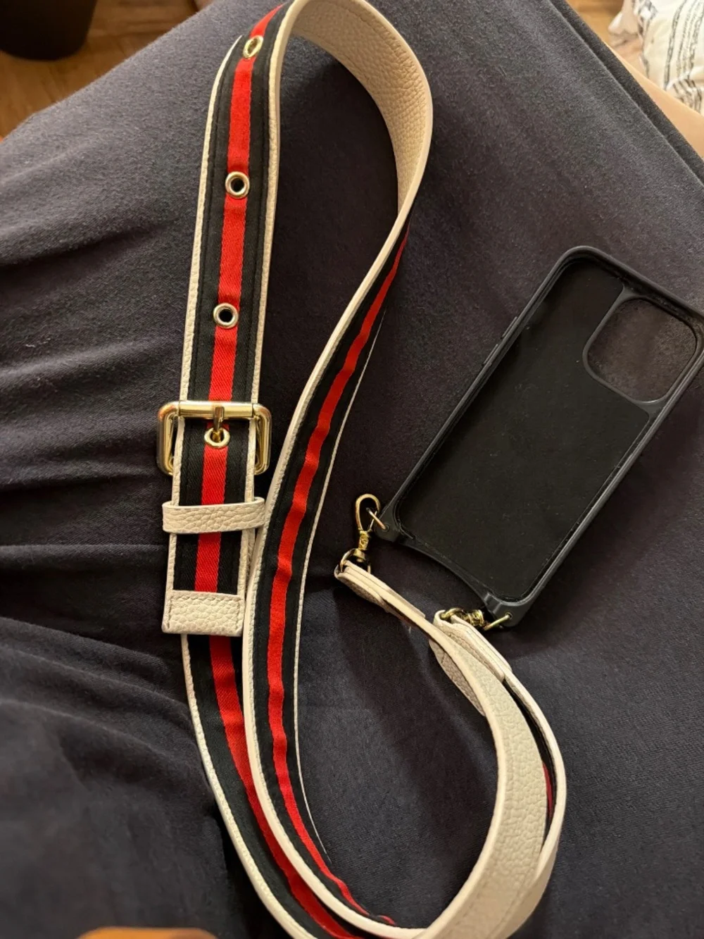 Bandolier phone case with strap for a  iphone 13 pro